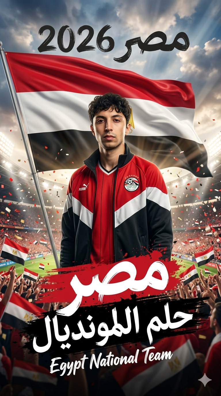 Egypt World Cup 2026 Poster AI Prompt — cinematic AI prompt for Gemini Egypt World Cup 2026 Poster AI Prompt — cinematic AI prompt for Gemini