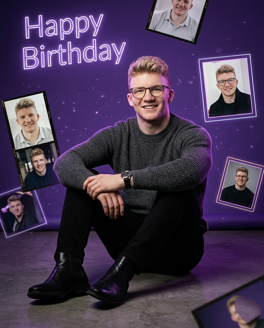 Happy Birthday Portrait AI Prompt — Portrait AI prompt for Gemini Happy Birthday Portrait AI Prompt — Portrait AI prompt for Gemini