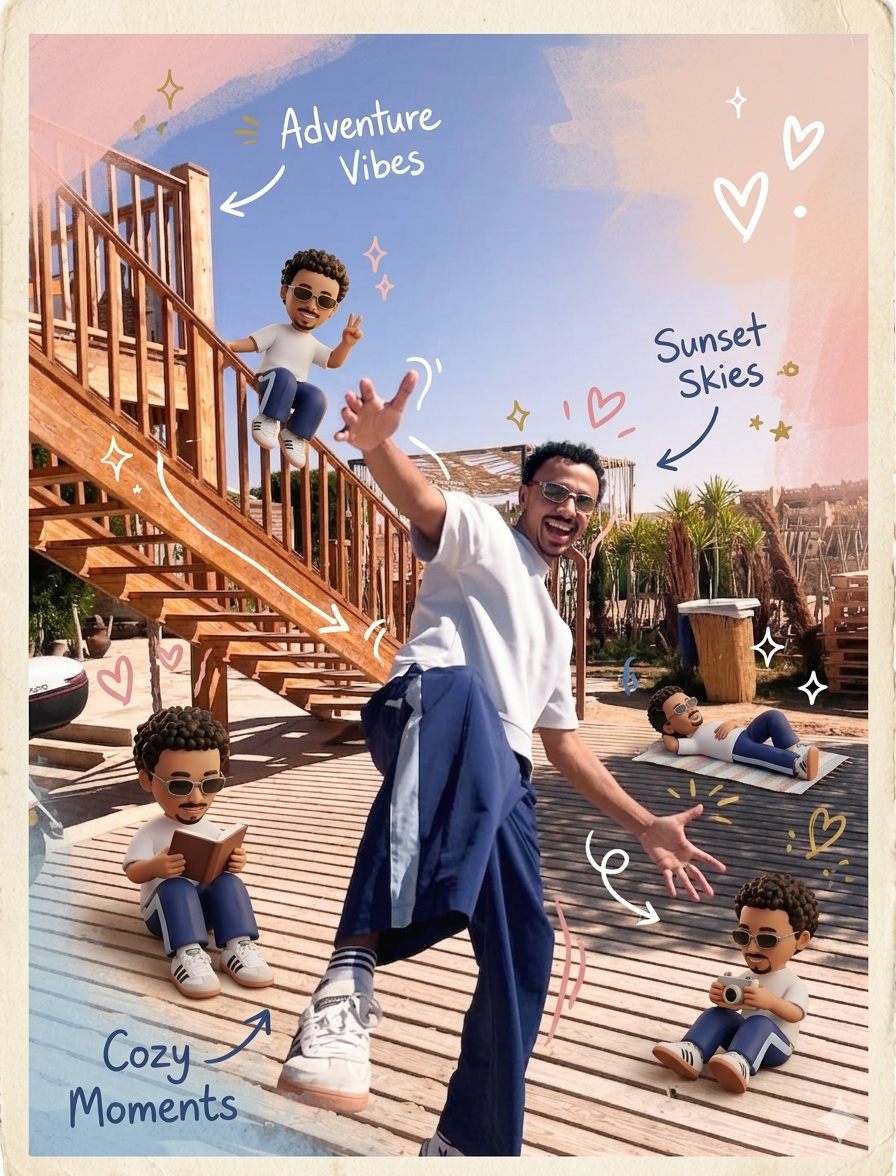 Trending ai prompt create vibes photo — cinematic AI prompt for Gemini